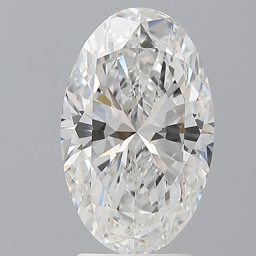 3.03 Carat Oval Shaped, Ideal Cut, E Color, VS1 Clarity, IGI Certified Lab Grown Diamond