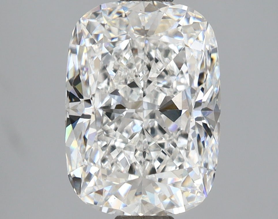 3.04 Carat Cushion Shaped, Ideal Cut, E Color, VS1 Clarity, IGI Certified Lab Grown Diamond