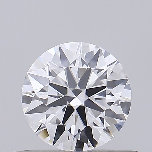 0.53 Carat Round Shaped, Ideal Cut, D Color, VS1 Clarity, IGI Certified Lab Grown Diamond