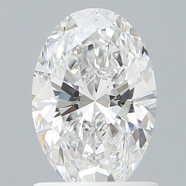 1.20 Carat Oval Shaped, Ideal Cut, D Color, VVS2 Clarity, IGI Certified Lab Grown Diamond