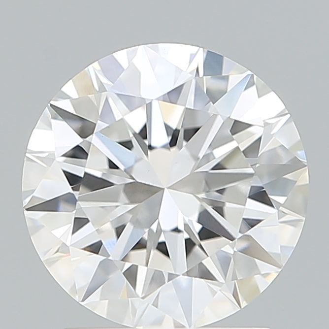 2.04 Carat Round Shaped, Excellent Cut, E Color, VVS2 Clarity, IGI Certified Lab Grown Diamond