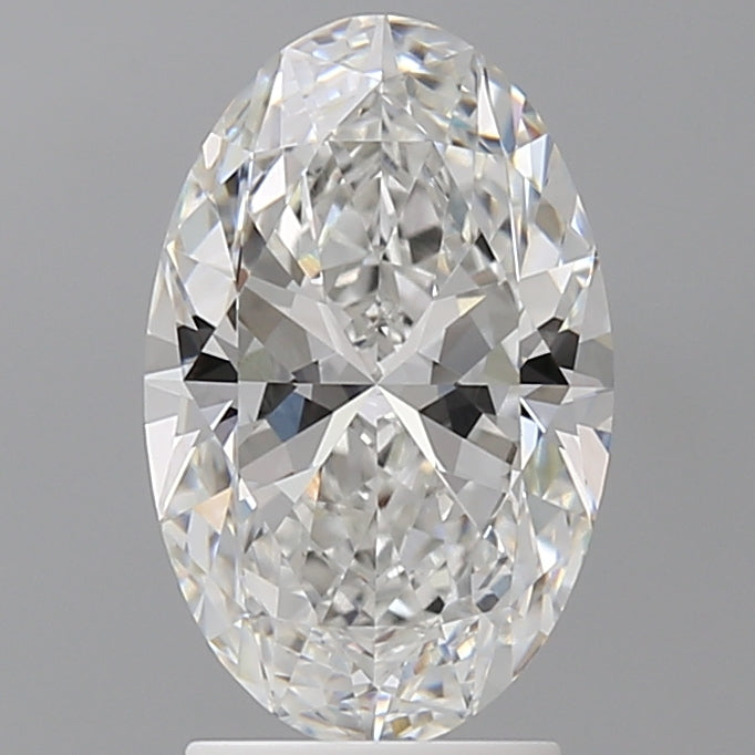 2.60 Carat Oval Shaped, Ideal Cut, E Color, VVS2 Clarity, IGI Certified Lab Grown Diamond