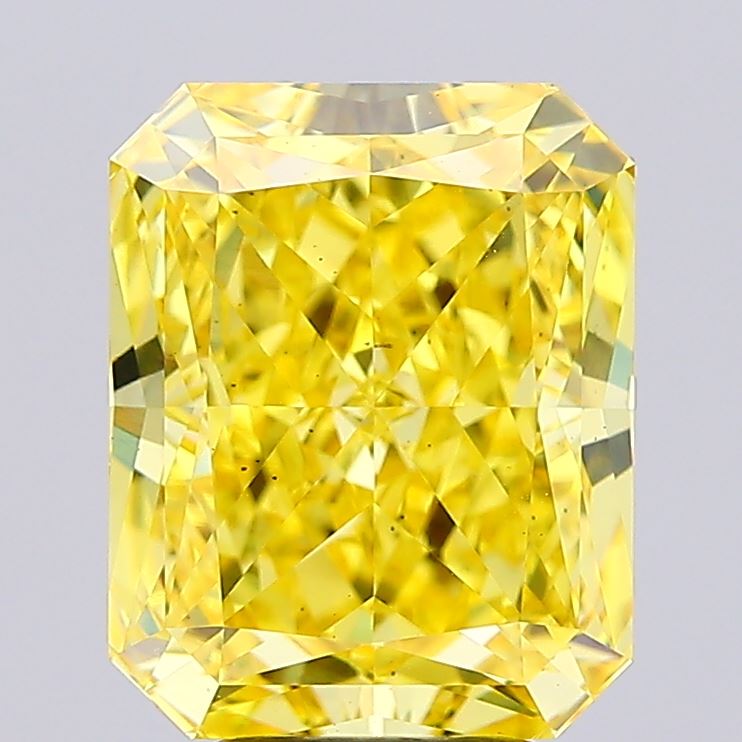 6.12 Carat Radiant Shaped, Excellent Cut, VS2 Clarity, IGI Certified Lab Grown Diamond