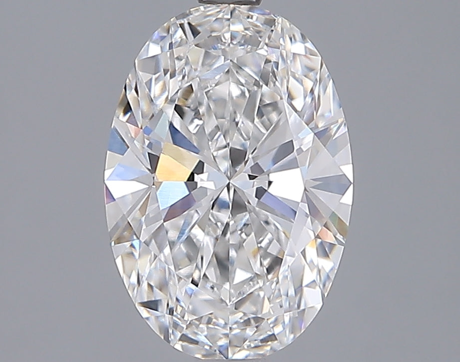 2.05 Carat Oval Shaped, Ideal Cut, E Color, VVS1 Clarity, IGI Certified Lab Grown Diamond
