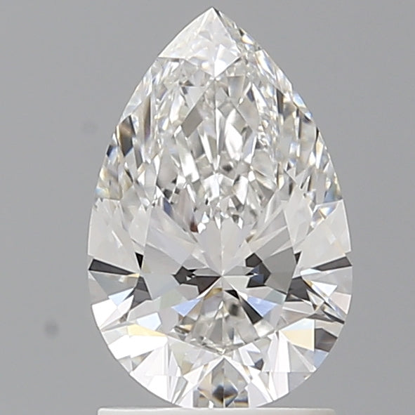1.59 Carat Pear Shaped, Ideal Cut, E Color, VVS2 Clarity, IGI Certified Lab Grown Diamond