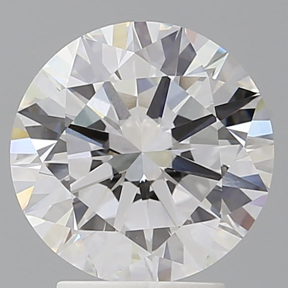 3.04 Carat Round Shaped, Excellent Cut, E Color, VVS2 Clarity, IGI Certified Lab Grown Diamond