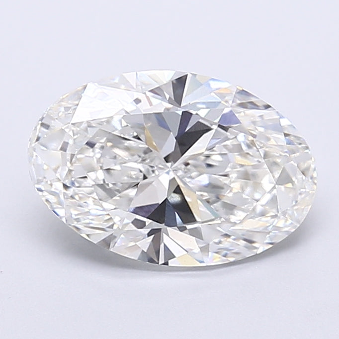 3.34 Carat Oval Shaped, Very Good Cut, F Color, VVS2 Clarity, IGI Certified Lab Grown Diamond