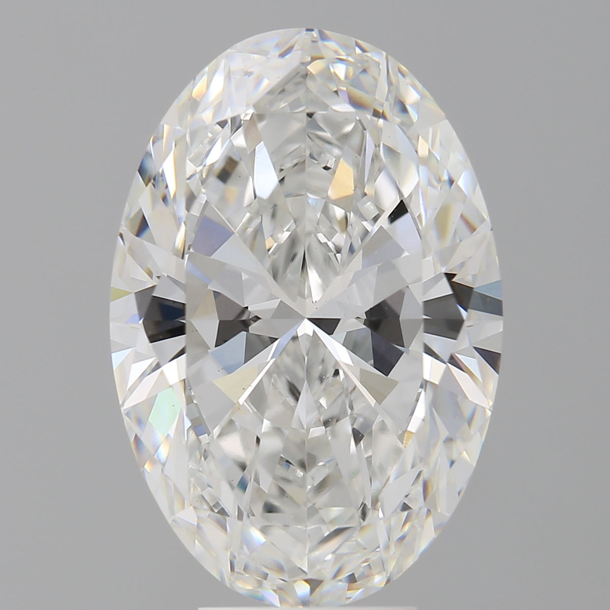 7.08 Carat Oval Shaped, Ideal Cut, F Color, VVS2 Clarity, IGI Certified Lab Grown Diamond