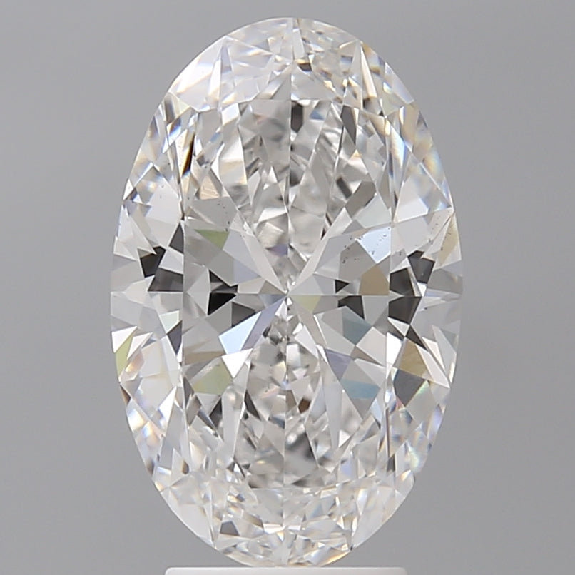 4.04 Carat Oval Shaped, Ideal Cut, E Color, VS2 Clarity, IGI Certified Lab Grown Diamond
