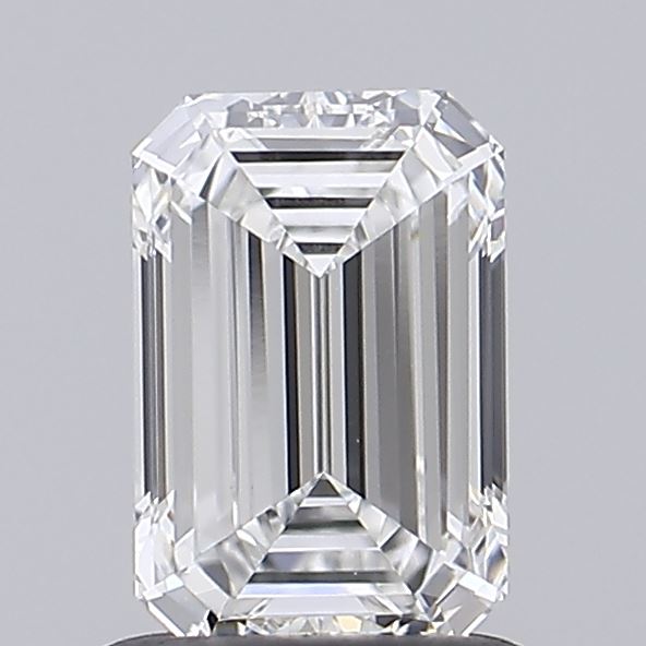 1.00 Carat Emerald Shaped, Excellent Cut, E Color, VVS1 Clarity, IGI Certified Lab Grown Diamond