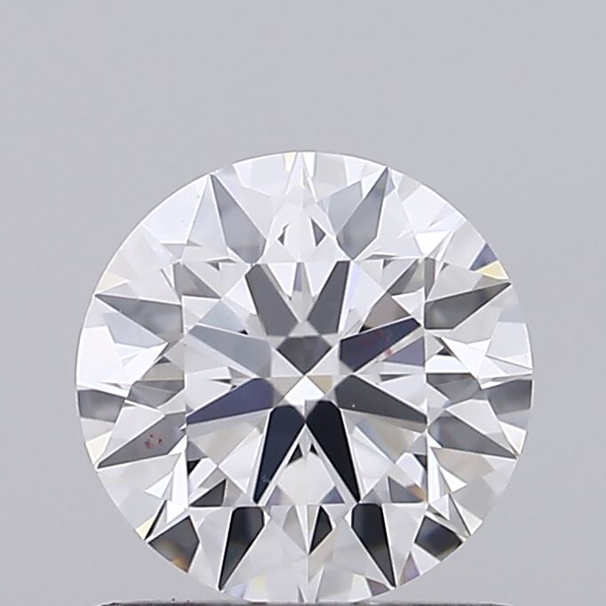 0.88 Carat Round Shaped, Ideal Cut, D Color, VVS2 Clarity, IGI Certified Lab Grown Diamond
