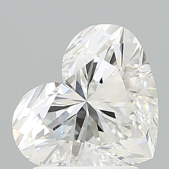 2.06 Carat Heart Shaped, Ideal Cut, E Color, VVS2 Clarity, IGI Certified Lab Grown Diamond