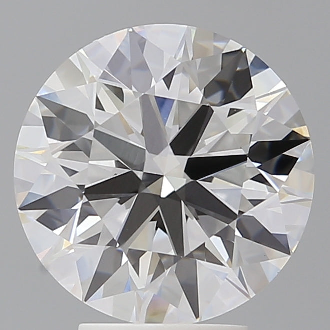 4.53 Carat Round Shaped, Ideal Cut, E Color, VVS2 Clarity, IGI Certified Lab Grown Diamond