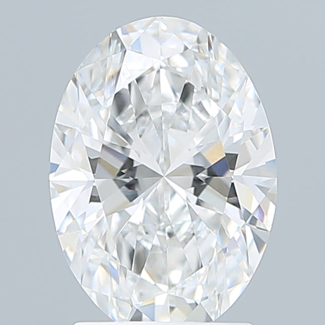 2.20 Carat Oval Shaped, Ideal Cut, D Color, VVS2 Clarity, IGI Certified Lab Grown Diamond