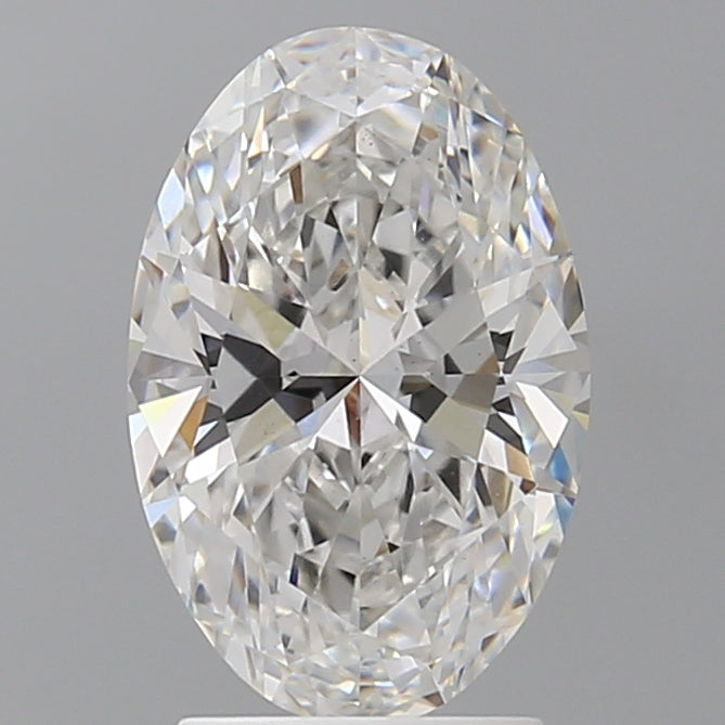 2.54 Carat Oval Shaped, Ideal Cut, E Color, VS1 Clarity, IGI Certified Lab Grown Diamond