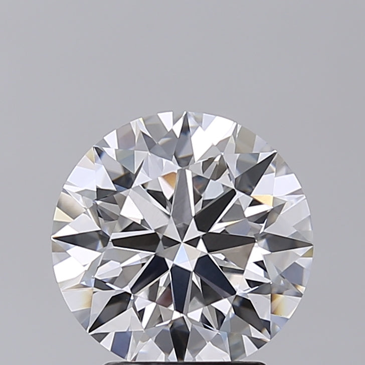 3.02 Carat Round Shaped, Ideal Cut, D Color, VVS2 Clarity, IGI Certified Lab Grown Diamond