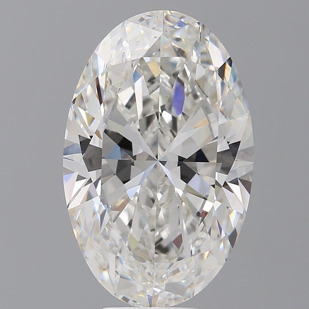 9.56 Carat Oval Shaped, Ideal Cut, E Color, VVS2 Clarity, IGI Certified Lab Grown Diamond