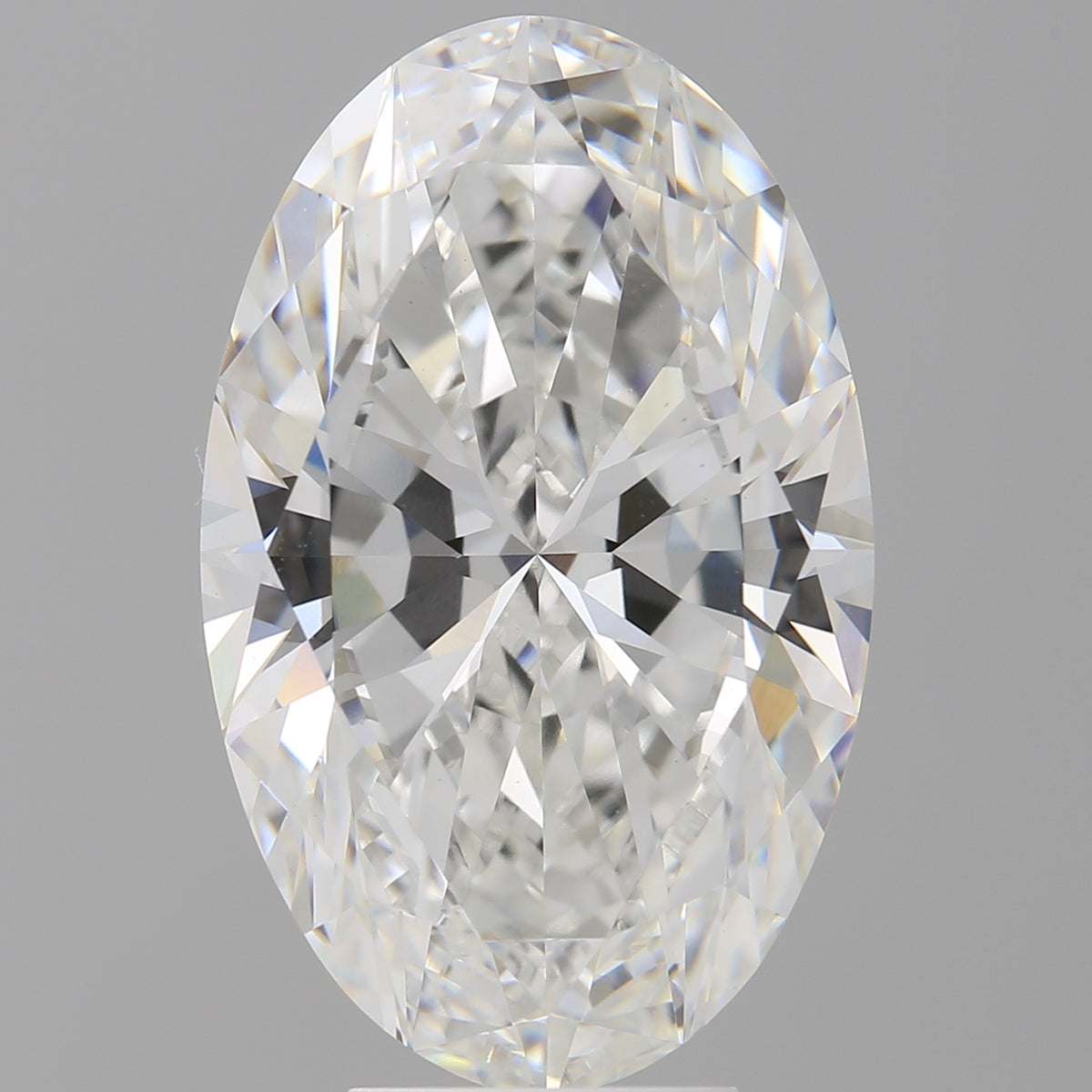 7.05 Carat Oval Shaped, Ideal Cut, E Color, VVS2 Clarity, IGI Certified Lab Grown Diamond