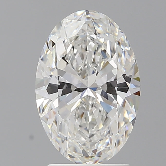 2.59 Carat Oval Shaped, Ideal Cut, E Color, VVS2 Clarity, IGI Certified Lab Grown Diamond