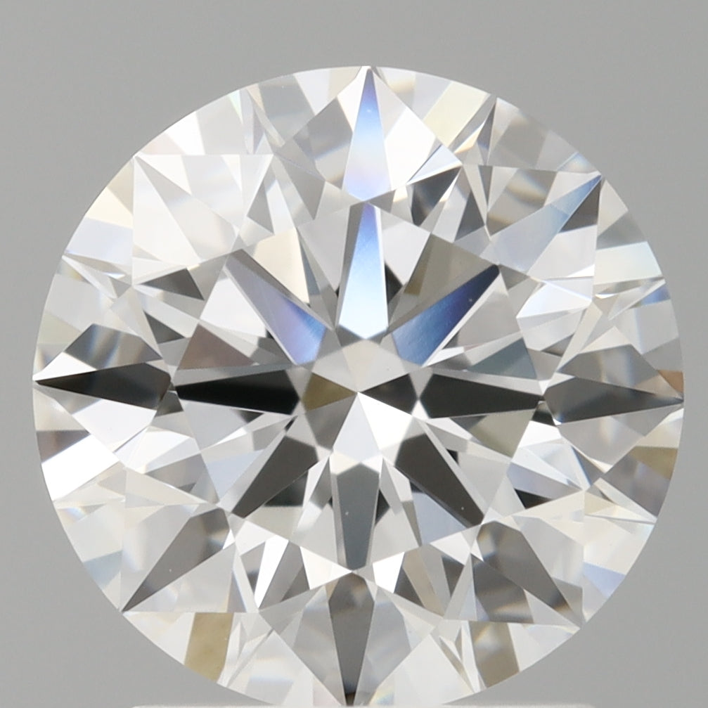 2.09 Carat Round Shaped, Ideal Cut, E Color, VVS2 Clarity, IGI Certified Lab Grown Diamond