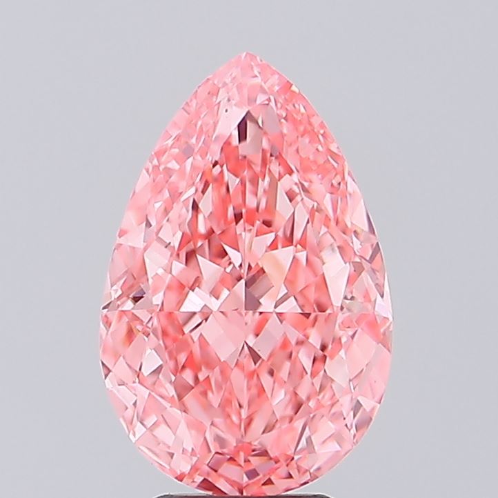 3.37 Carat Pear Shaped, Ideal Cut, VS1 Clarity, IGI Certified Lab Grown Diamond