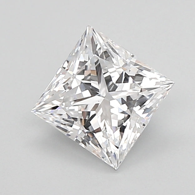 1.05 Carat Princess Shaped, Very Good Cut, D Color, VS1 Clarity, IGI Certified Lab Grown Diamond