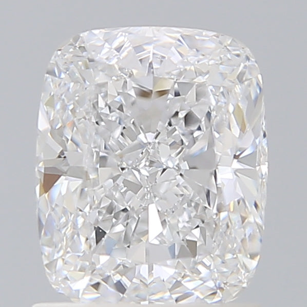 1.51 Carat Cushion Shaped, Ideal Cut, D Color, VS1 Clarity, IGI Certified Lab Grown Diamond