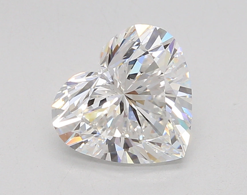 2.03 Carat Heart Shaped, Ideal Cut, D Color, VS1 Clarity, IGI Certified Lab Grown Diamond