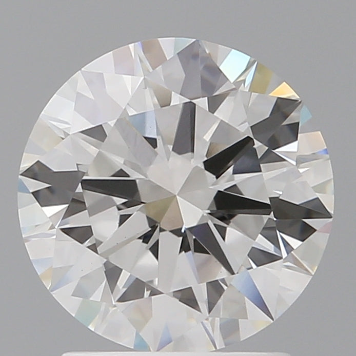 2.01 Carat Round Shaped, Excellent Cut, F Color, VS1 Clarity, IGI Certified Lab Grown Diamond