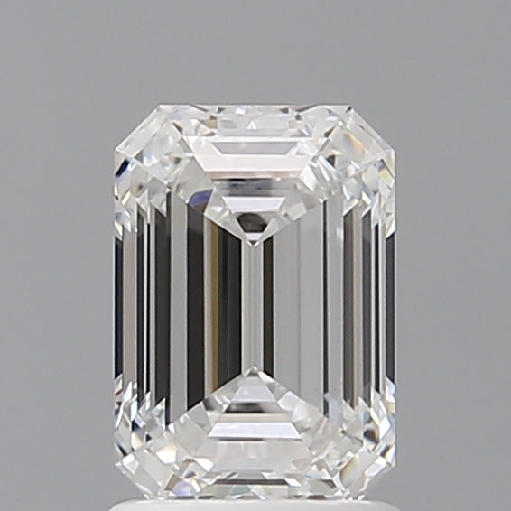1.57 Carat Emerald Shaped, Ideal Cut, E Color, VVS2 Clarity, IGI Certified Lab Grown Diamond