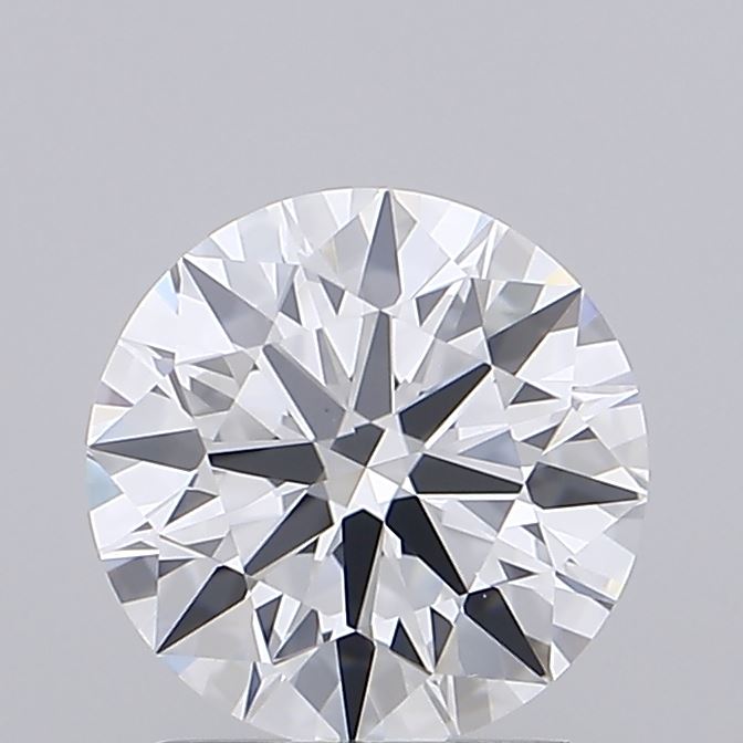 1.51 Carat Round Shaped, Ideal Cut, D Color, VS1 Clarity, IGI Certified Lab Grown Diamond