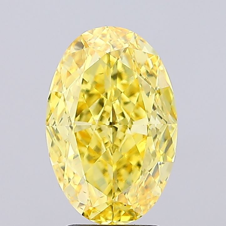 4.03 Carat Oval Shaped, Ideal Cut, VS2 Clarity, IGI Certified Lab Grown Diamond