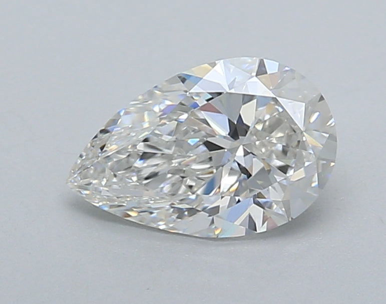 1.00 Carat Pear Shaped, Very Good Cut, E Color, VVS2 Clarity, IGI Certified Lab Grown Diamond