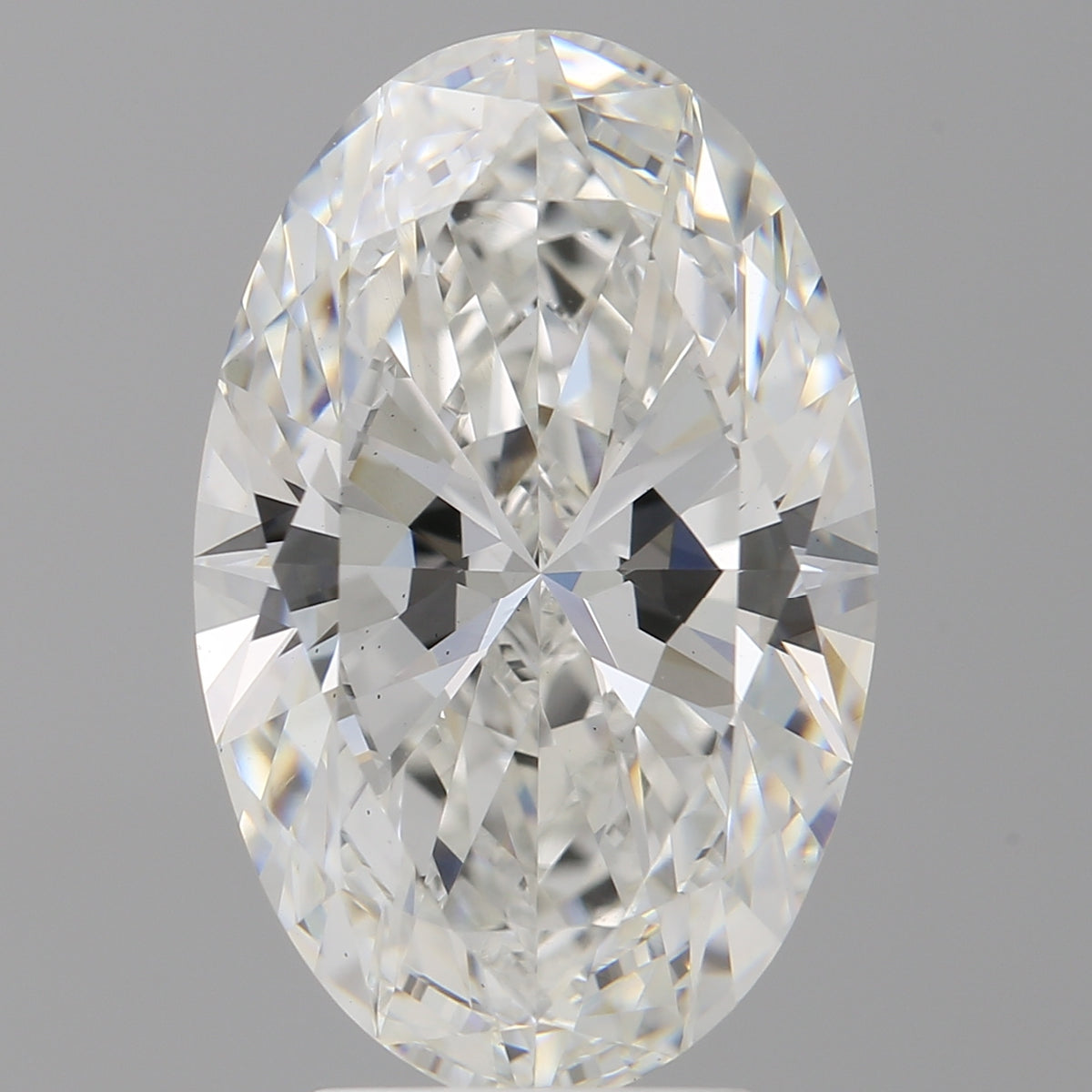 4.59 Carat Oval Shaped, Ideal Cut, F Color, VS1 Clarity, IGI Certified Lab Grown Diamond
