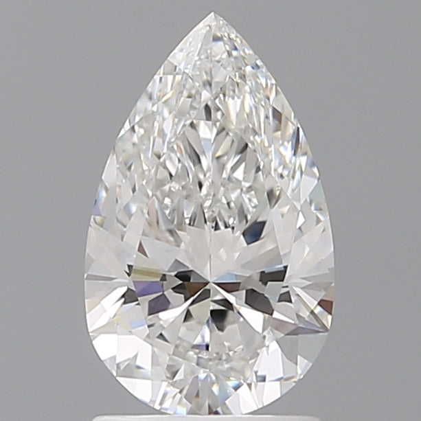 1.60 Carat Pear Shaped, Ideal Cut, E Color, VVS2 Clarity, IGI Certified Lab Grown Diamond