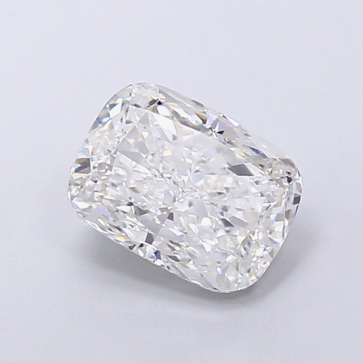 3.14 Carat Cushion Shaped, Very Good Cut, E Color, VVS2 Clarity, IGI Certified Lab Grown Diamond