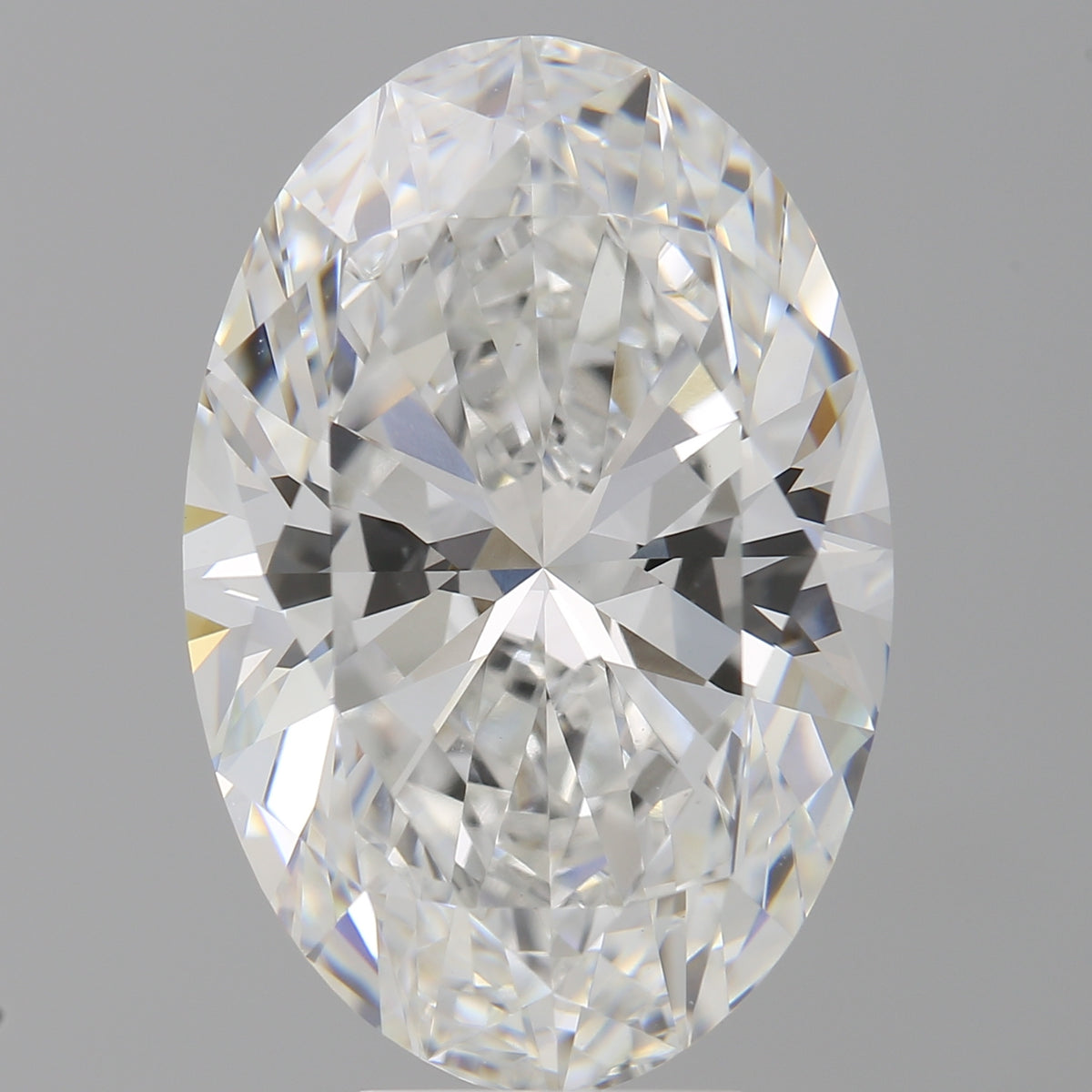 8.10 Carat Oval Shaped, Ideal Cut, E Color, VVS2 Clarity, IGI Certified Lab Grown Diamond