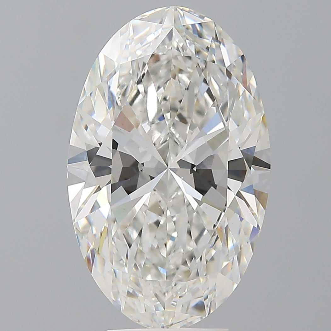 5.59 Carat Oval Shaped, Ideal Cut, F Color, VS1 Clarity, IGI Certified Lab Grown Diamond