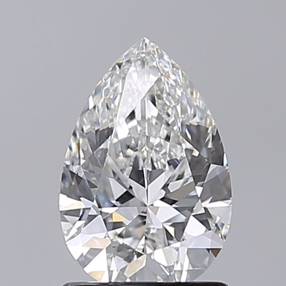 1.21 Carat Pear Shaped, Very Good Cut, F Color, VS1 Clarity, IGI Certified Lab Grown Diamond