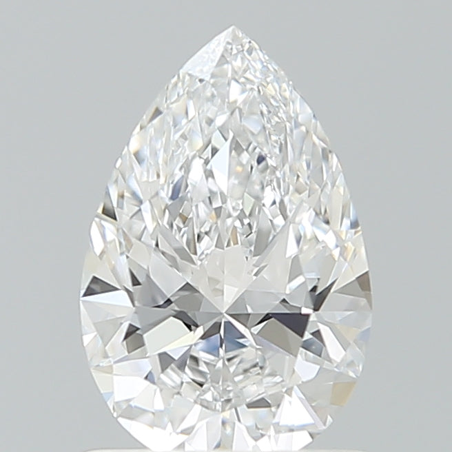 1.07 Carat Pear Shaped, Ideal Cut, E Color, VVS1 Clarity, IGI Certified Lab Grown Diamond