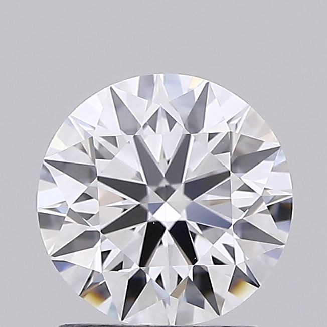1.55 Carat Round Shaped, Ideal Cut, D Color, VVS2 Clarity, IGI Certified Lab Grown Diamond