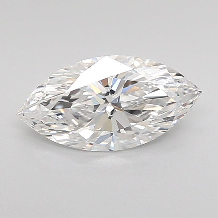 1.07 Carat Marquise Shaped, Ideal Cut, E Color, IF Clarity, IGI Certified Lab Grown Diamond