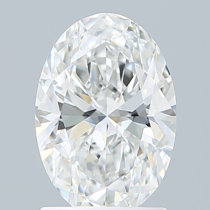 1.59 Carat Oval Shaped, Ideal Cut, E Color, VVS2 Clarity, IGI Certified Lab Grown Diamond