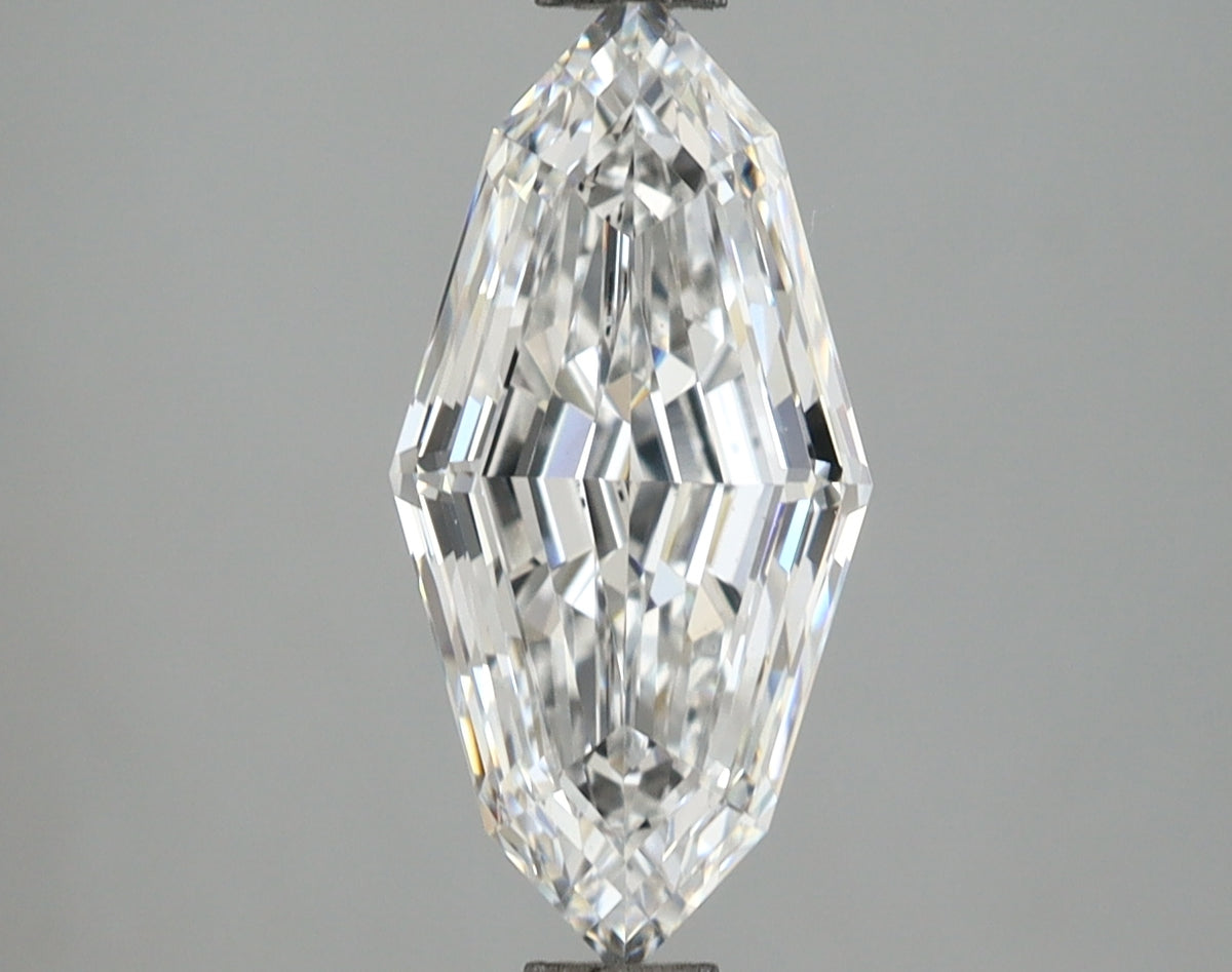 2.41 Carat Marquise Shaped, Ideal Cut, E Color, VVS2 Clarity, IGI Certified Lab Grown Diamond