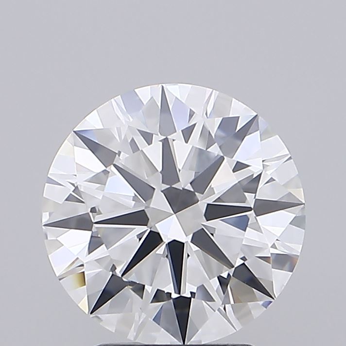 1.90 Carat Round Shaped, Excellent Cut, D Color, VVS2 Clarity, IGI Certified Lab Grown Diamond