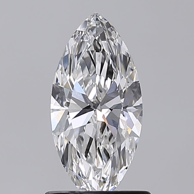 1.00 Carat Marquise Shaped, Ideal Cut, E Color, VVS2 Clarity, IGI Certified Lab Grown Diamond