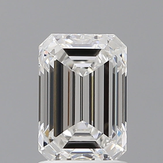 1.60 Carat Emerald Shaped, Ideal Cut, E Color, VVS2 Clarity, IGI Certified Lab Grown Diamond