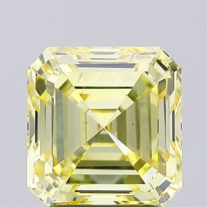 2.51 Carat Asscher Shaped, Excellent Cut, VS2 Clarity, IGI Certified Lab Grown Diamond