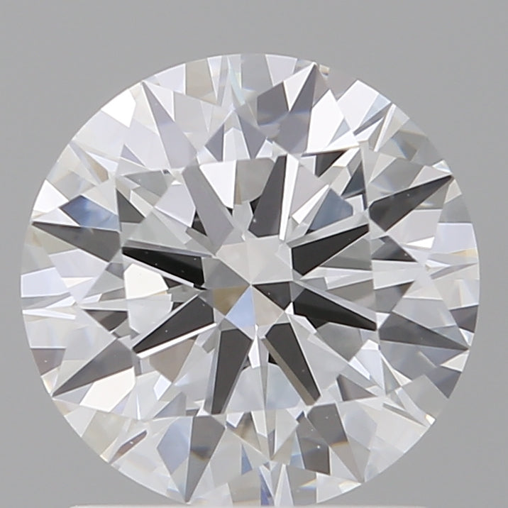 1.59 Carat Round Shaped, Ideal Cut, D Color, VVS2 Clarity, IGI Certified Lab Grown Diamond