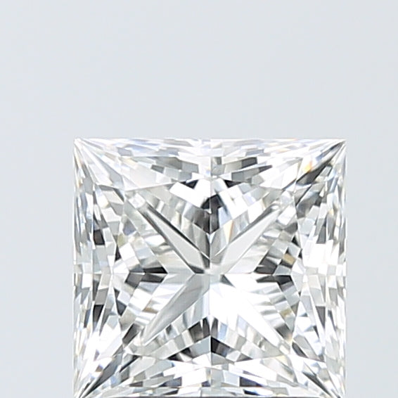 2.04 Carat Princess Shaped, Ideal Cut, F Color, VVS2 Clarity, IGI Certified Lab Grown Diamond